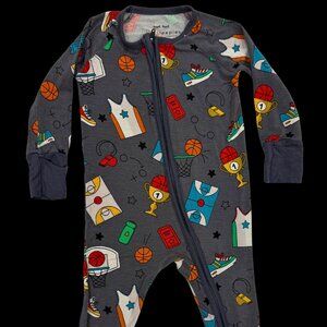 Little Sleepies Hoop Stars 3-6m Zippy